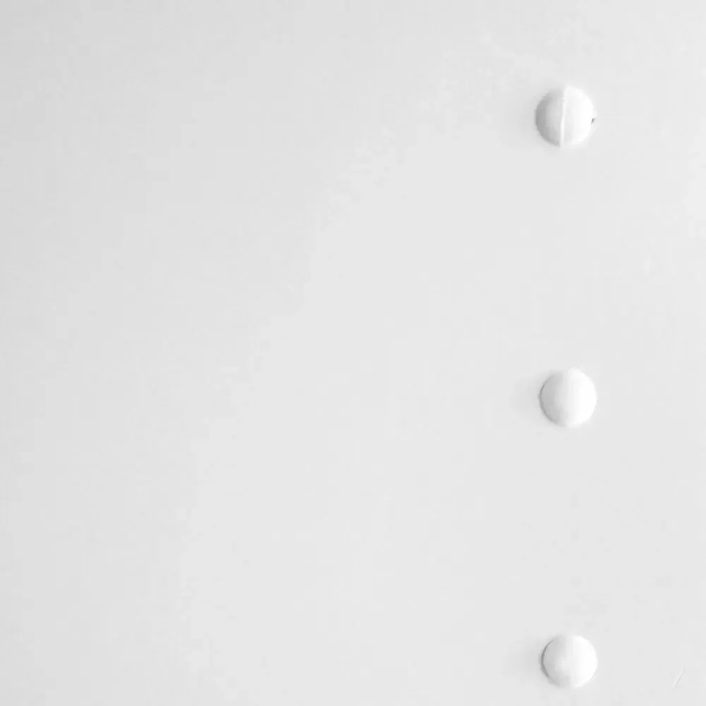 IKEA VARIERA White Cover Caps for Unused Drill Holes (100 Pack)